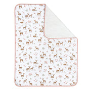 Sherpa Pram Blanket - Sophia’s Garden