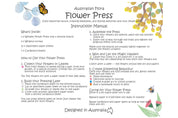 Australian Flora Flower Press Kit
