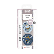 BIBS x Liberty Pacifier Box - Chamomile Lawn/Baby Blue