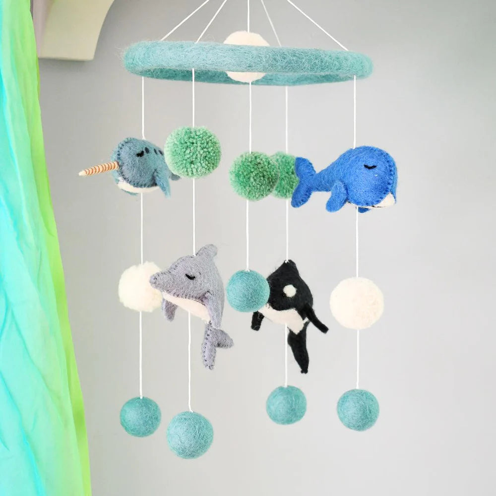 Baby Cot Mobile - Ocean Marine Mammals