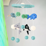 Baby Cot Mobile - Ocean Marine Mammals