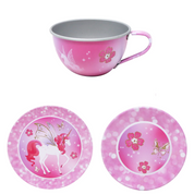 Unicorn Princess 15 Piece Tin Tea Set