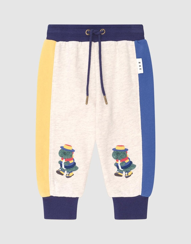 Camping Dino Colour Block Trackpant