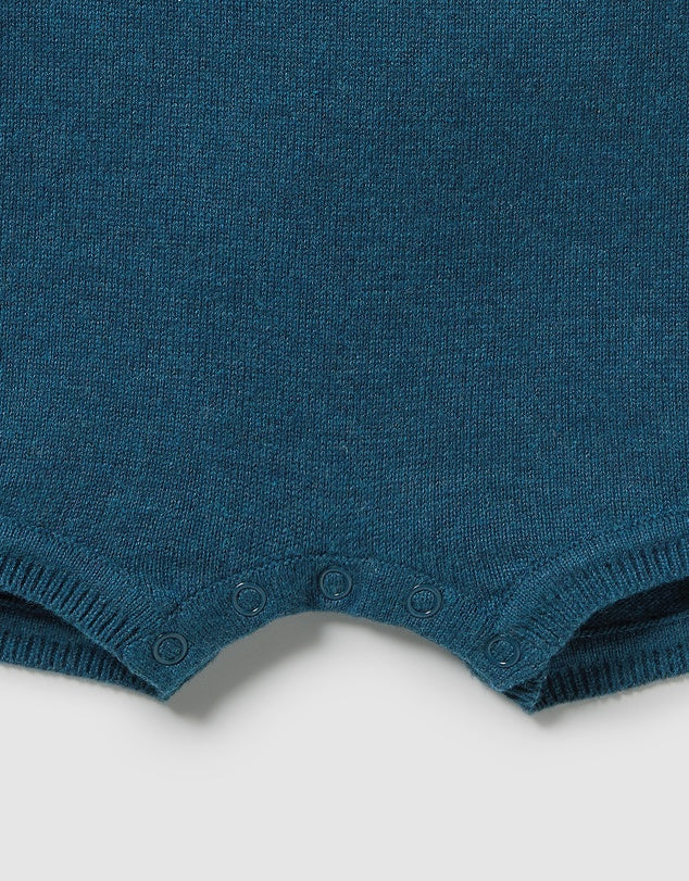 Little Croissant Organic Knitted Growsuit