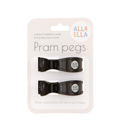 2 Pack Pegs Black