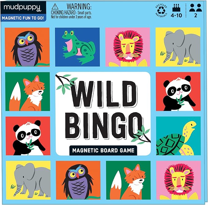 Magnetic Board Game - Wild Bingo