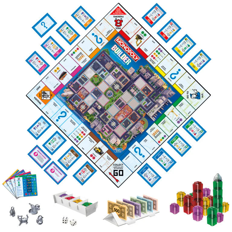 Monopoly Builder Board Game