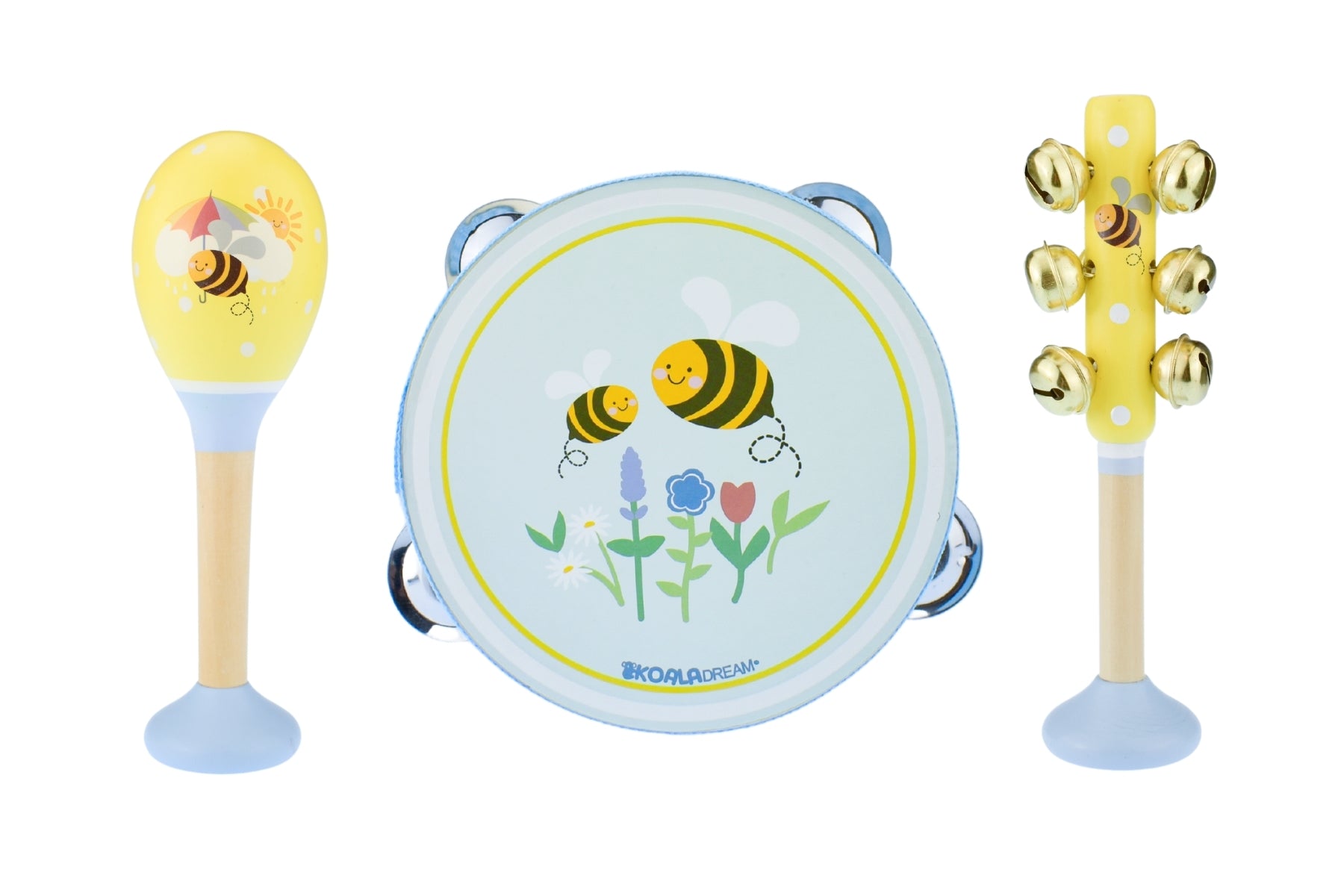 Buzzy Days Bee 3pc Musical Set