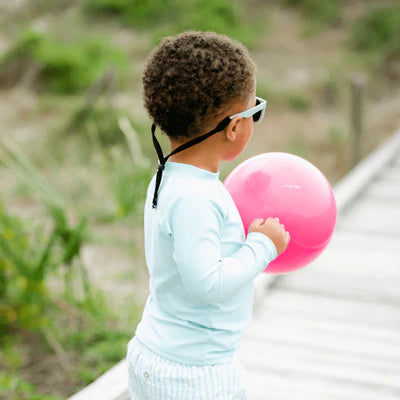 Fabric Sunglasses Strap - Baby Blue