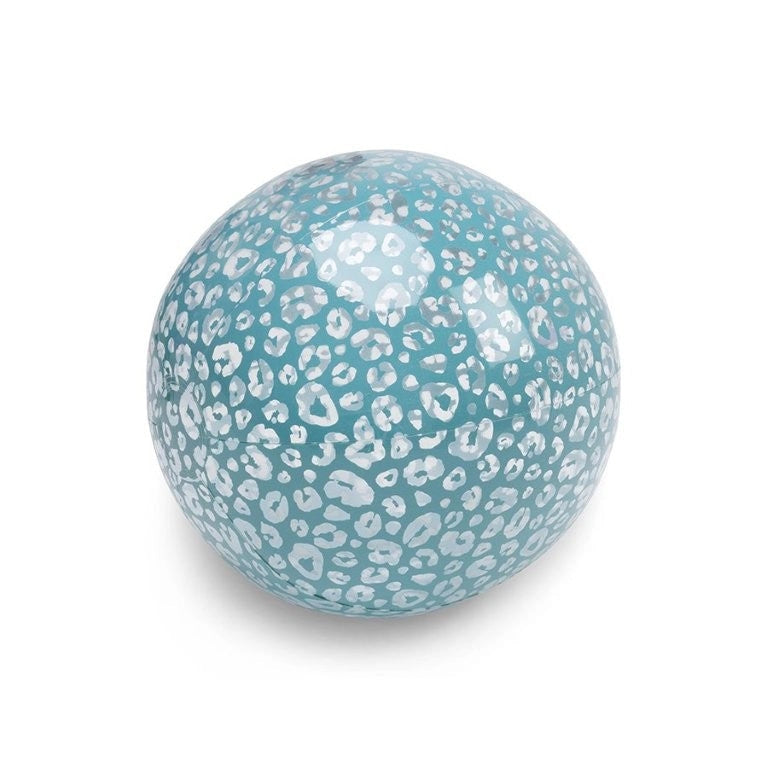 Beach Ball, 51cm, Transparent Leopard