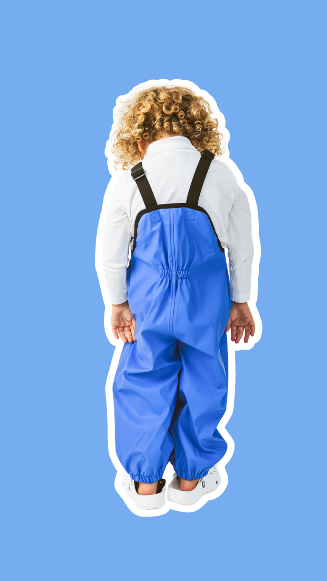 Rain Overalls - Blush Pink