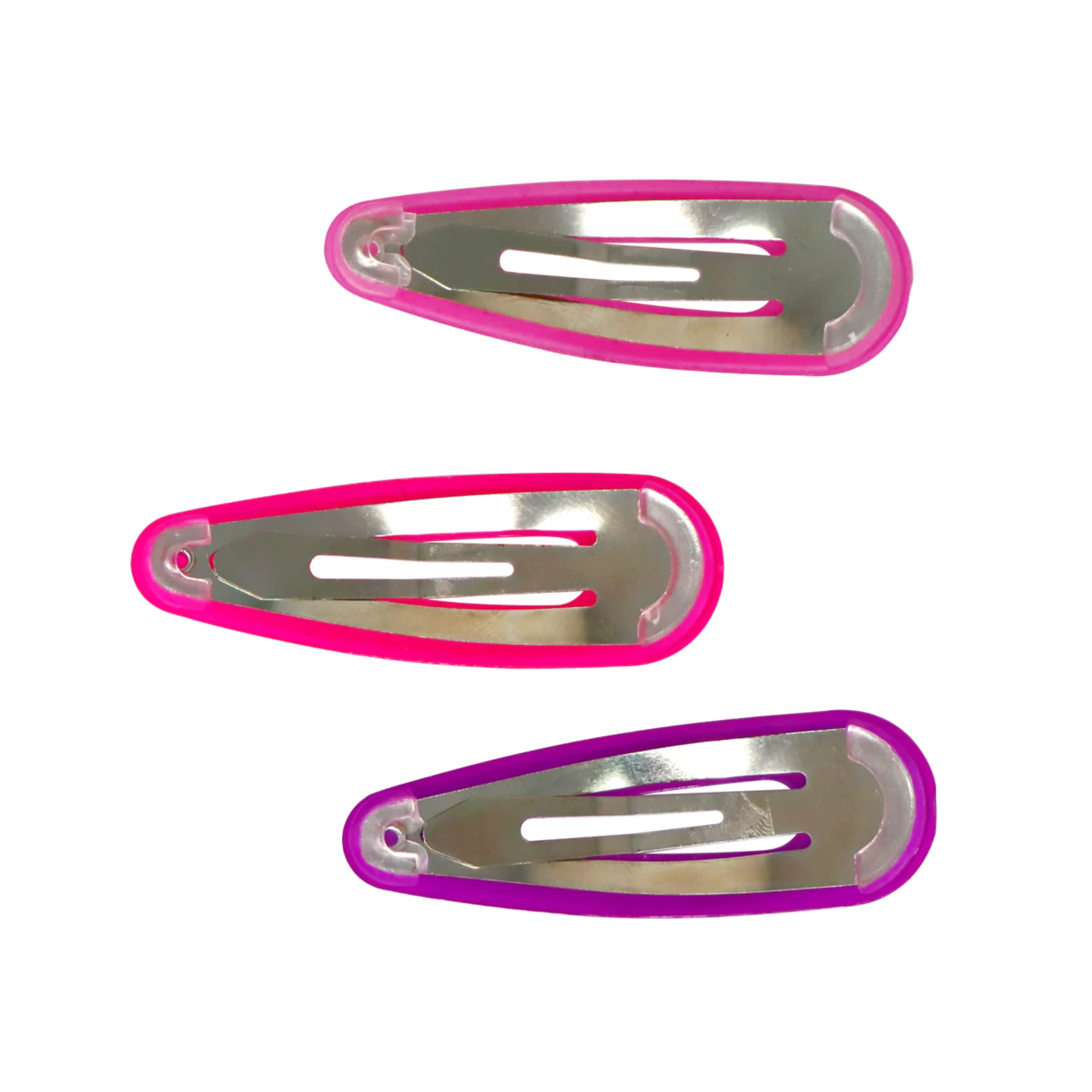 Acrylic Snap Hair Clips