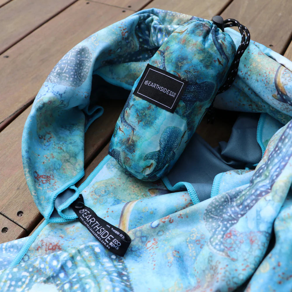 Sand Free Beach Towel - Ningaloo Dreaming - Large