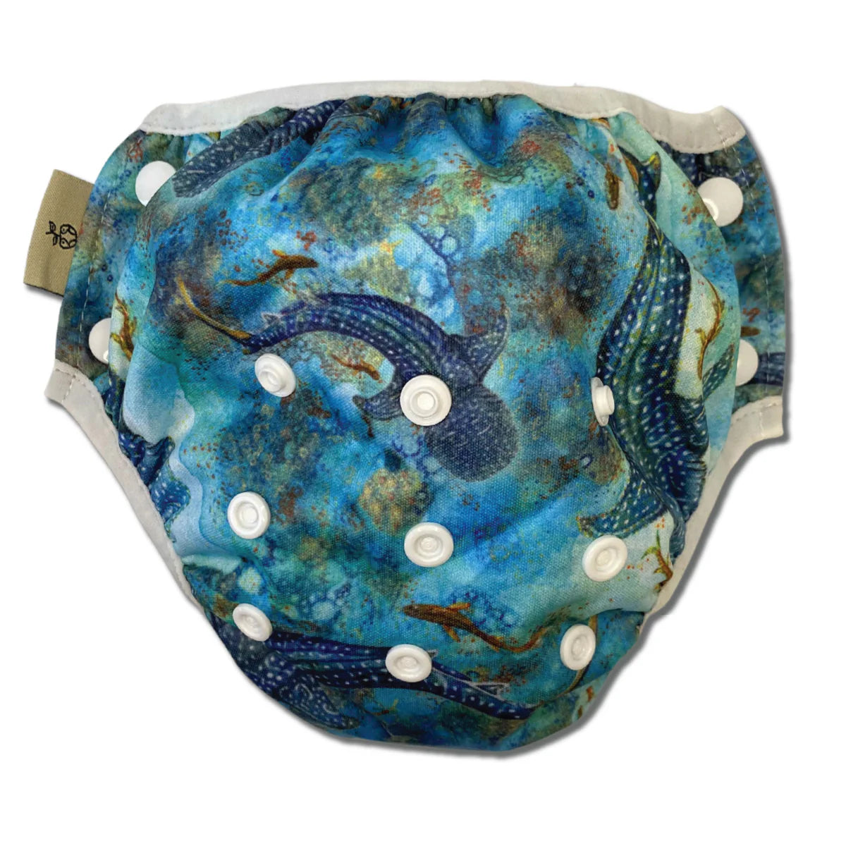 Reusable Swim Nappy OSFM - Ningaloo Dreaming