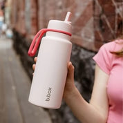 Insulated Flip Top Bottle 1Lt - Pink Paradise
