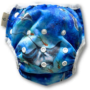 Reusable Swim Nappy OSFM - Manta Ray