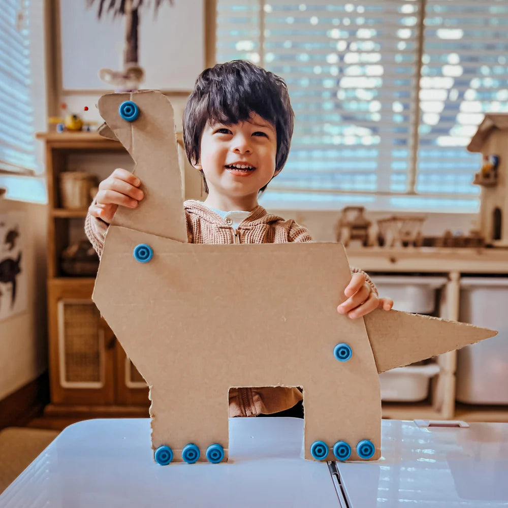 Cardboard Construction Kit 1-2 Makers EXPLORE