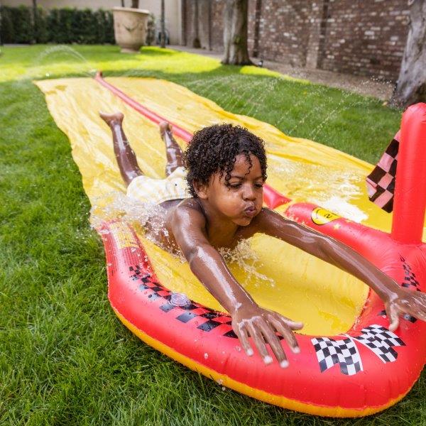Double Waterslide Racing Sprinkler