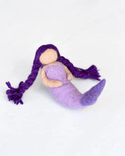 Felt Waldorf Mermaid- Purple