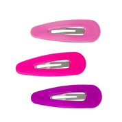 Acrylic Snap Hair Clips