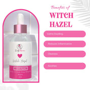 Certified Organic Witch Hazel - Alcohol Free - 30ml