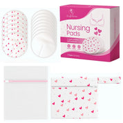 Super Soft Bamboo Washable Breast Pads - Pack of 14 - (7 Pairs)