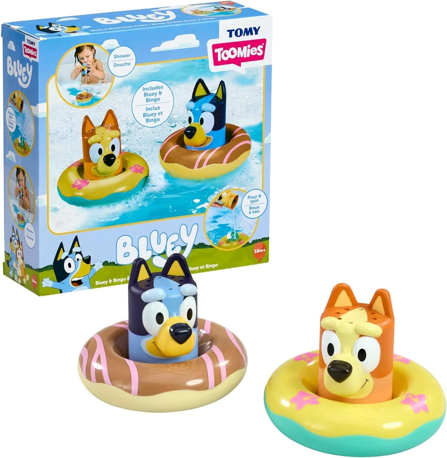 Bluey - Bath Floats 2pk