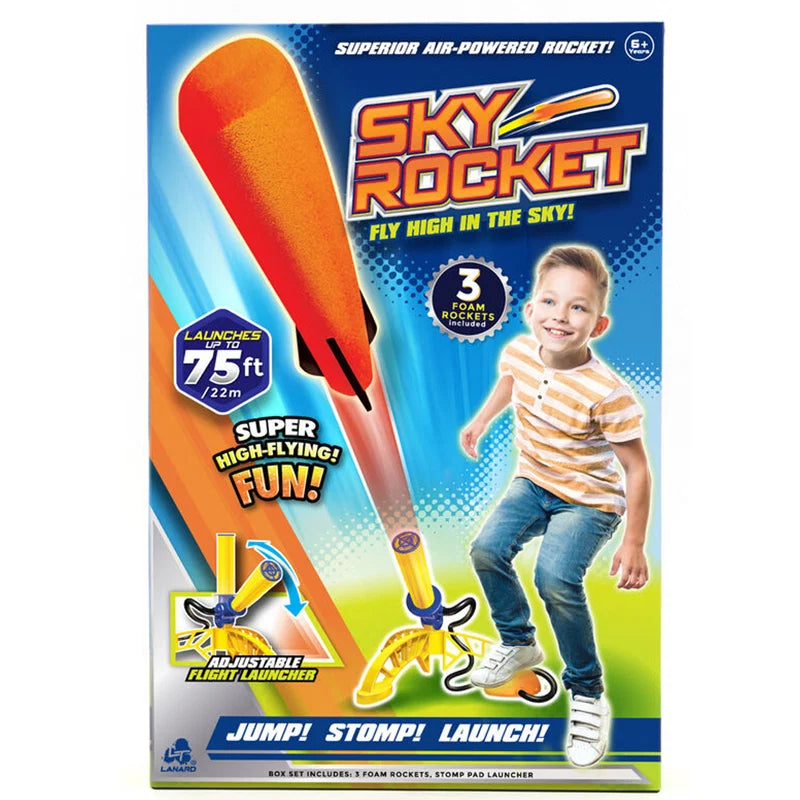 Stunt Flier Stomp Sky Rocket