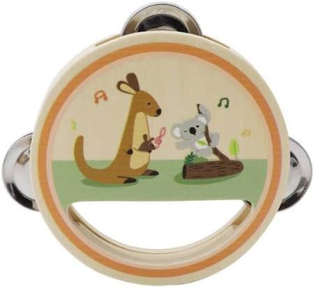 Wooden Aussie Animal Tamborine