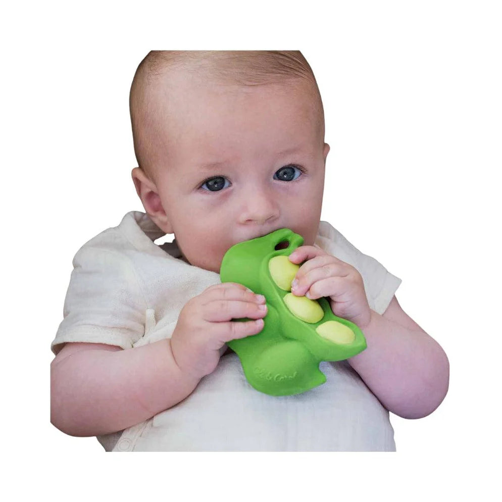 Natural Rubber Teether - Keiko the Edamame