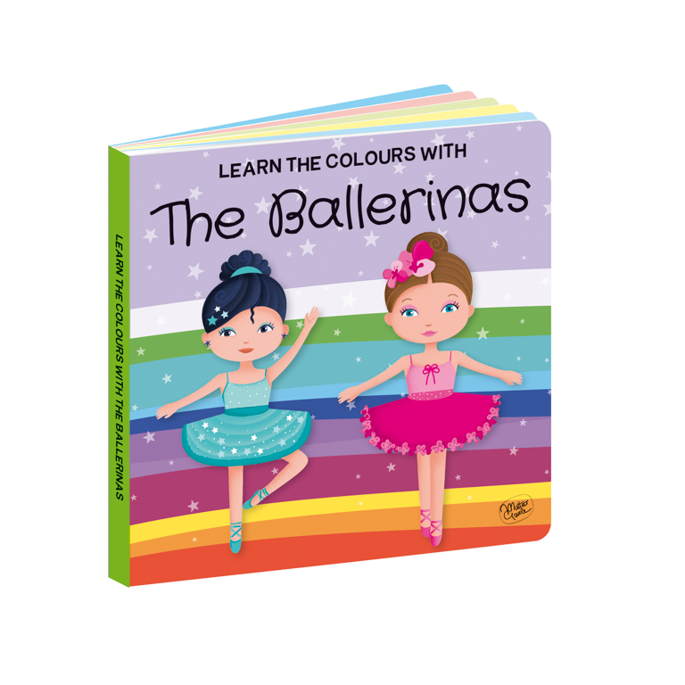 3D Puzzle & Book Set - 40 pc - Learn Colours Ballerina