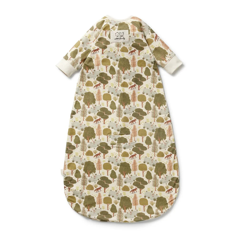 Little Trees Organic Long Sleeved Sleeping Bag - 1.0 TOG