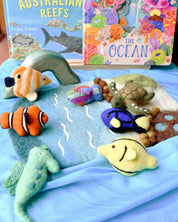 Felt Coral Reef Fish Toys Set