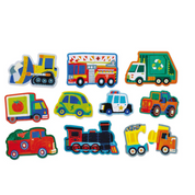 Let’s Begin Puzzle - 2pc - Vehicles