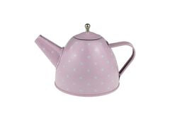 Pink Tin Tea Set in Suitcase - 15pc