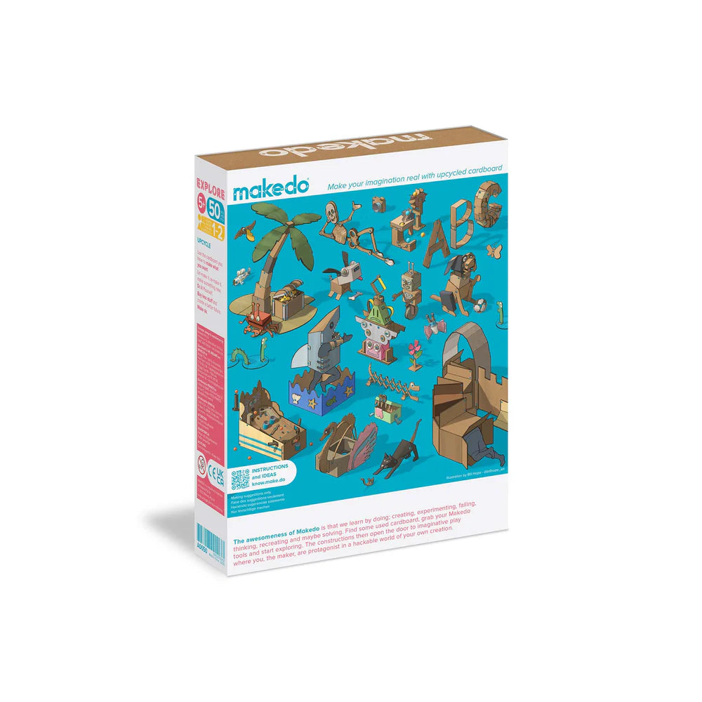 Cardboard Construction Kit 1-2 Makers EXPLORE