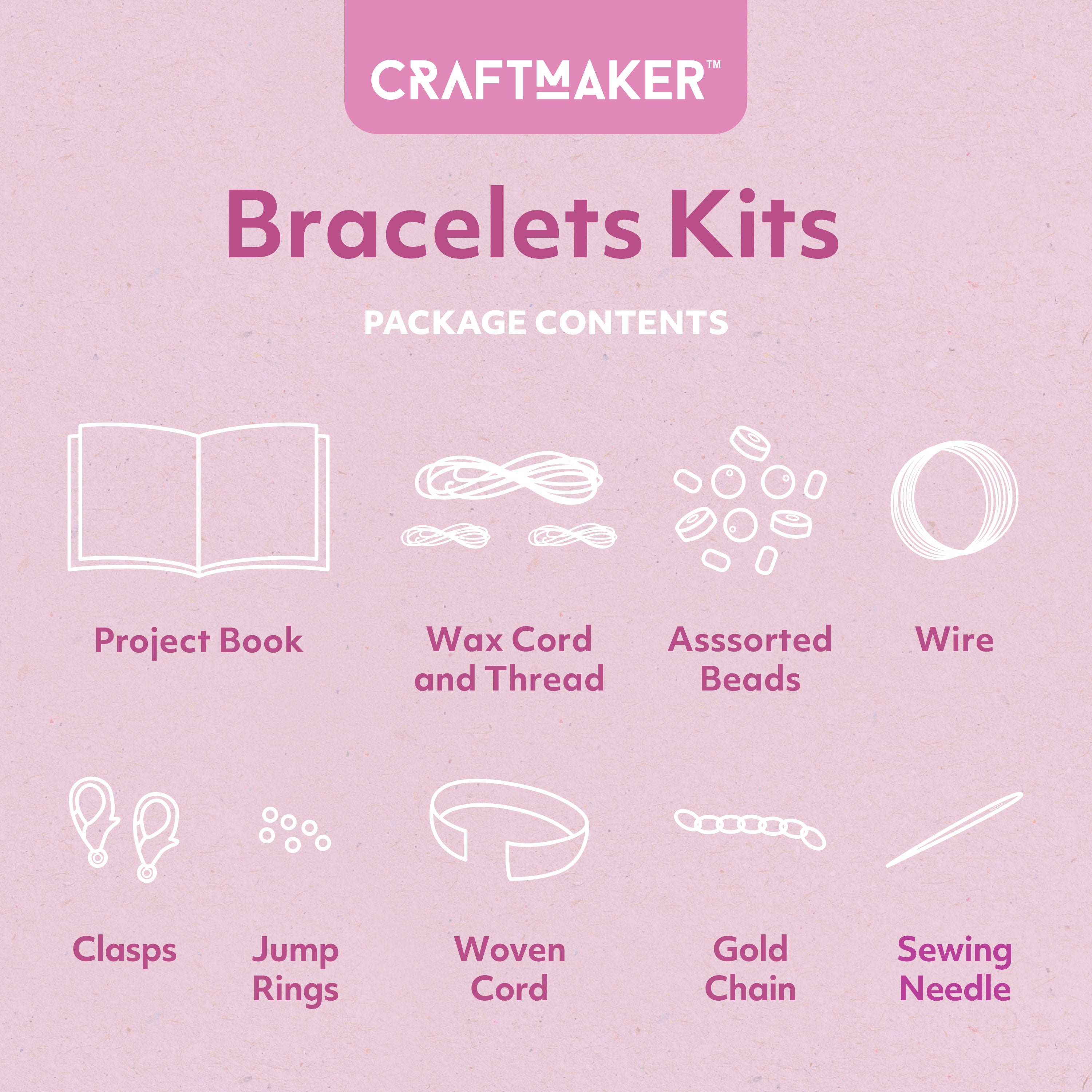 Bracelets Kit - Craft Maker