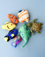 Felt Coral Reef Fish Toys Set