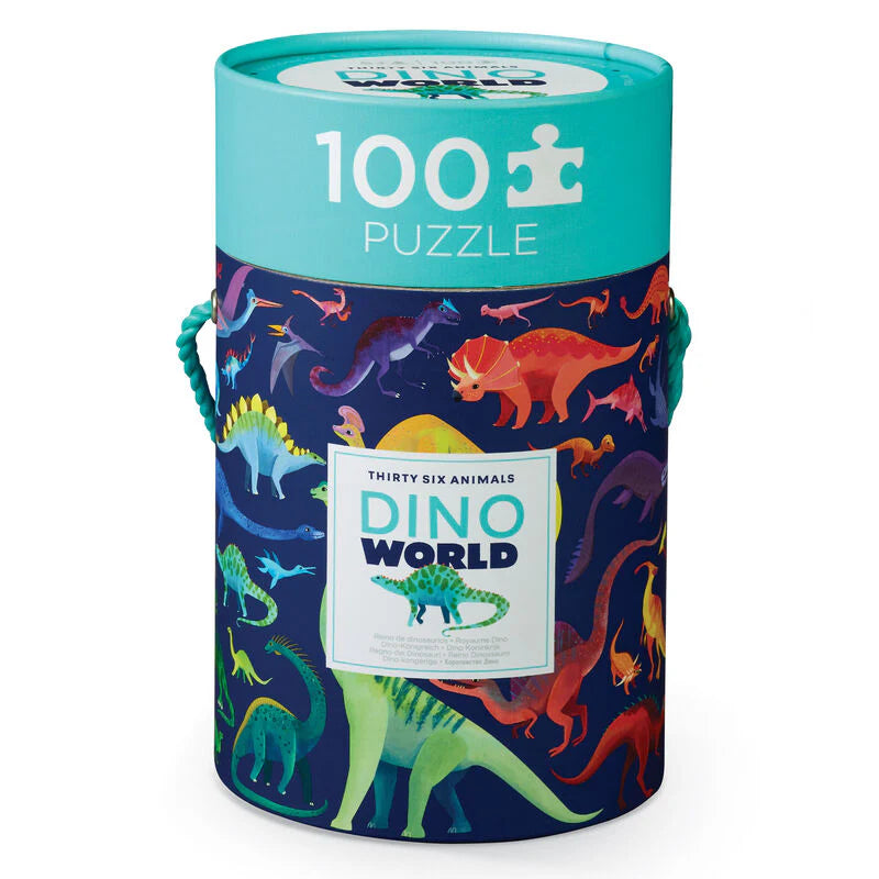 Dino World - Animal Species Puzzle 100 pc