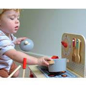 Wooden Kitchen Set and BBQ