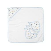 3 Pack Organic Wash Cloths- Beep Beep