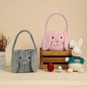 Easter Bunny Basket - Grey