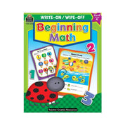 Beginning Math Write-On Wipe-Off Book