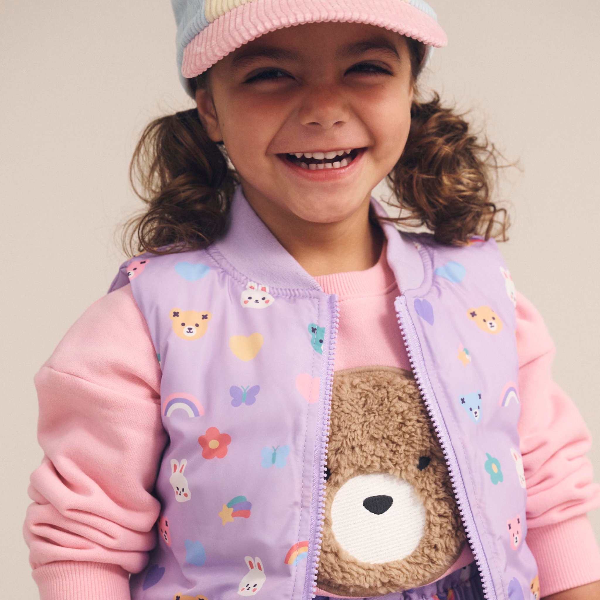 Huxmobile Reversible Puffer Vest