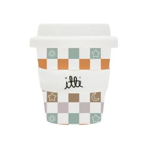 Retro Baby Cino Cup + 2 Straws