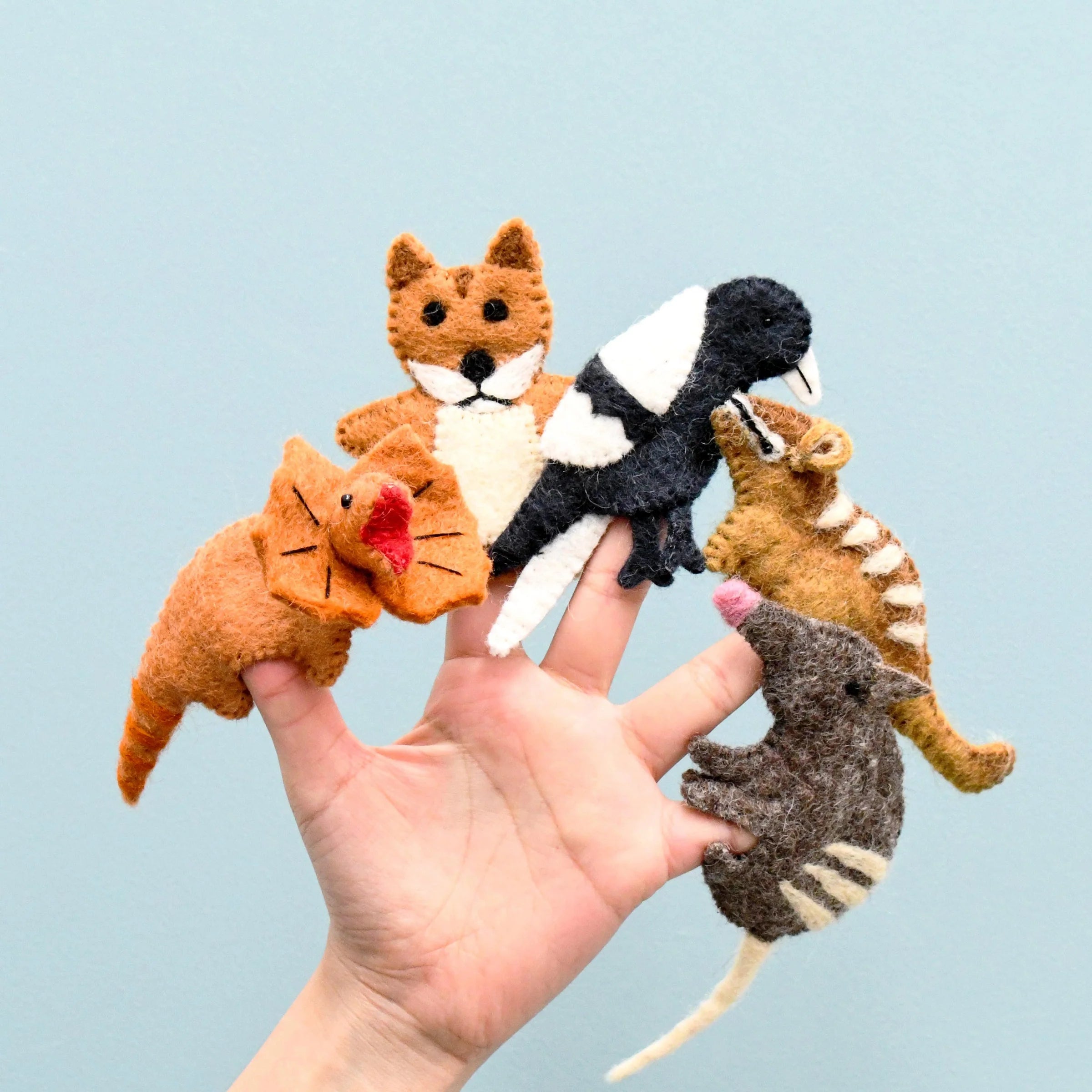 Australian Animals Finger Puppet Set G