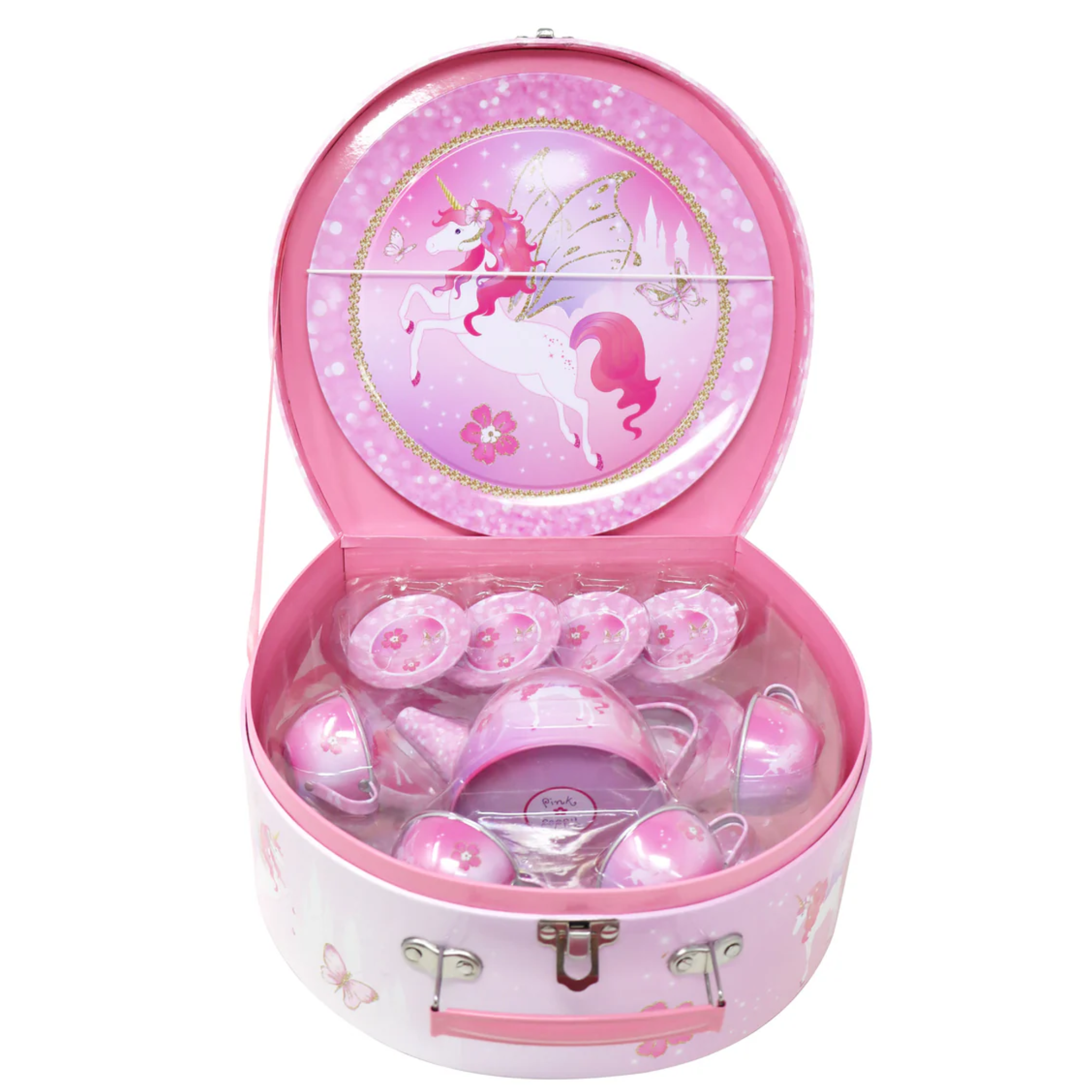 Unicorn Princess 15 Piece Tin Tea Set