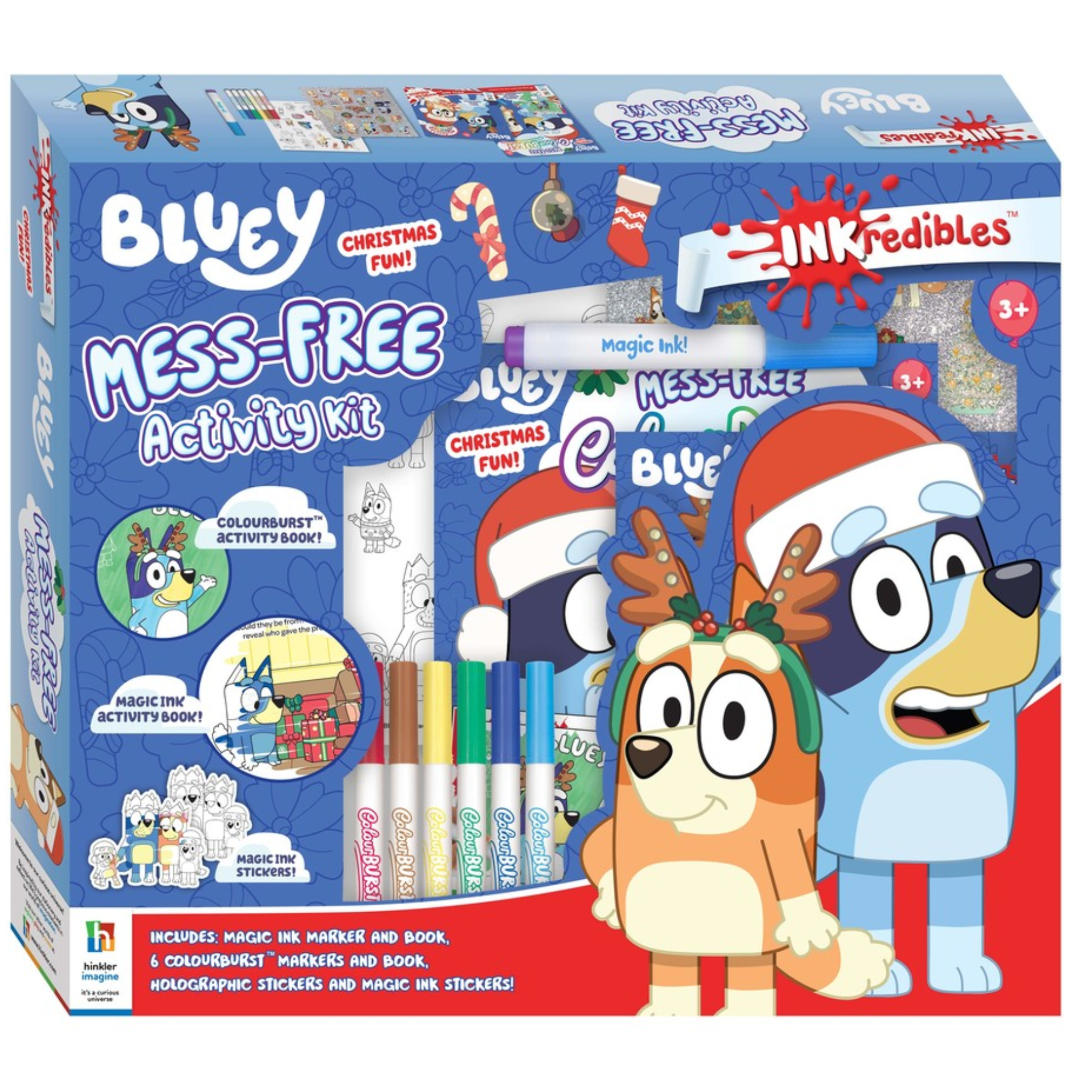 Inkredibles Bluey Christmas Activity Kit