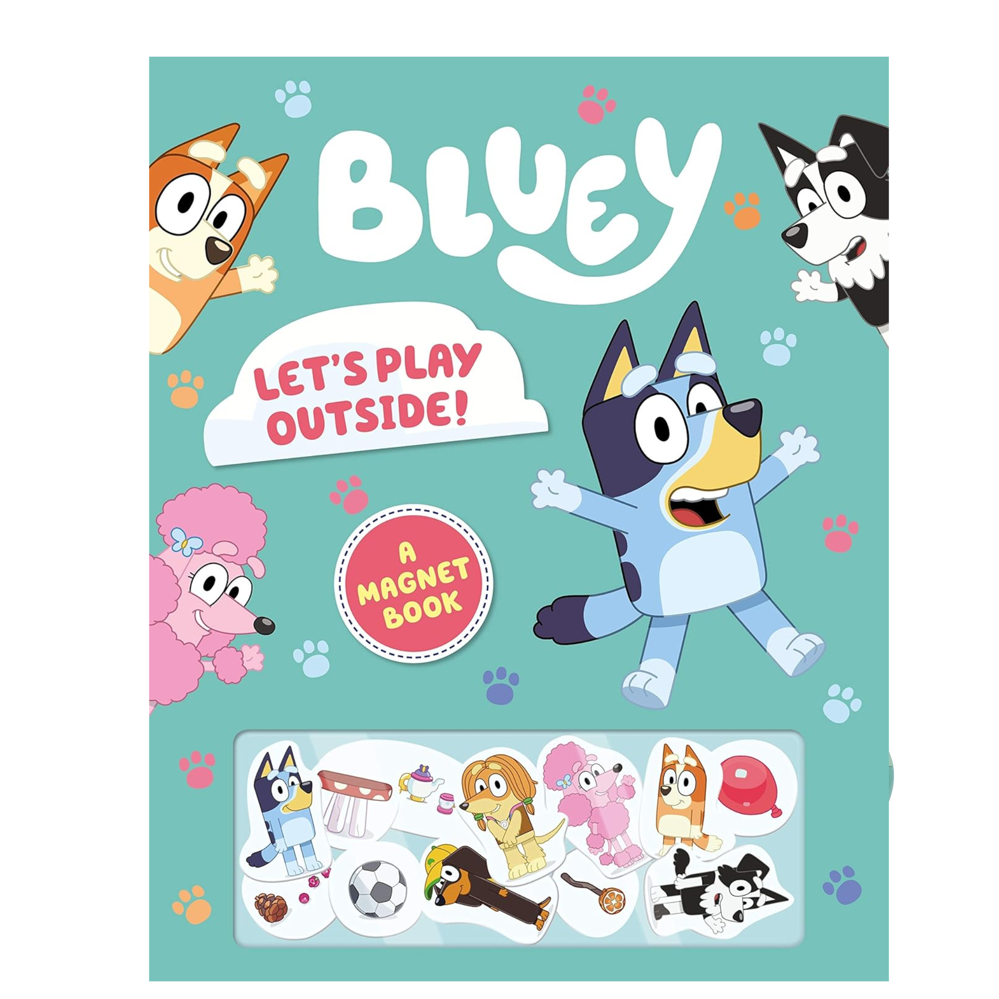 Bluey - Let’s Play Outside magnet book