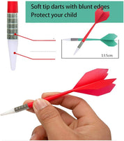 Dart Board Set - Soft Tip With 6 Darts
